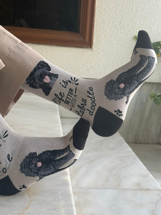 Life is better labra doodle