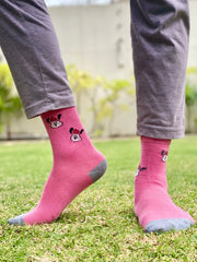 Pink grey
