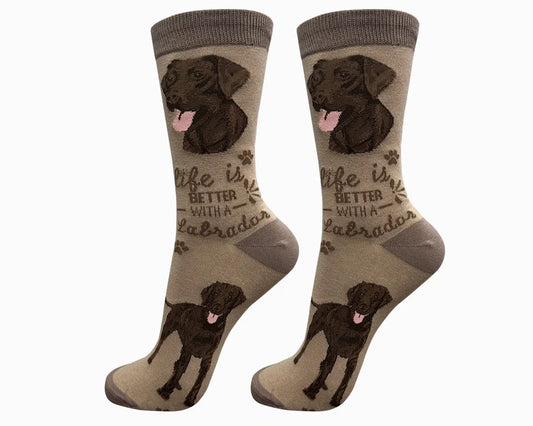 Life is better with labrador(brown)