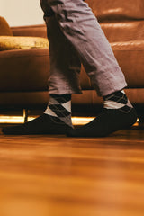 Black and Gray Checkered