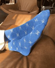 Branded CC socks (blue)