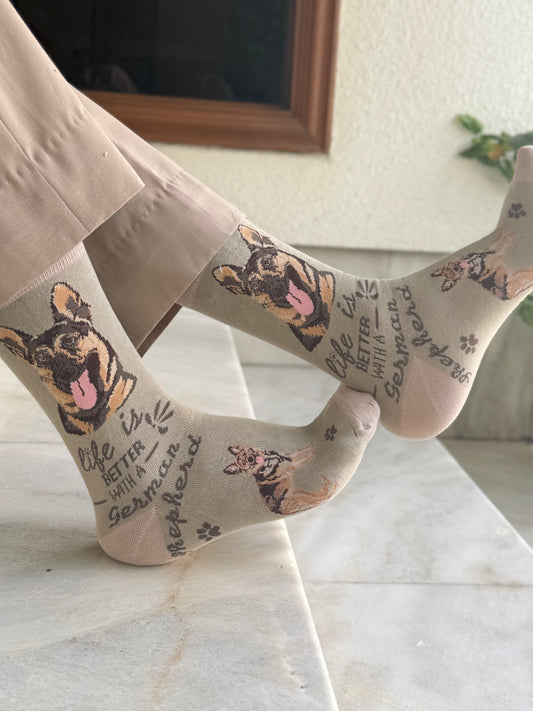 Life is better german shepherd