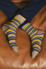 Yellow and Blue double lining