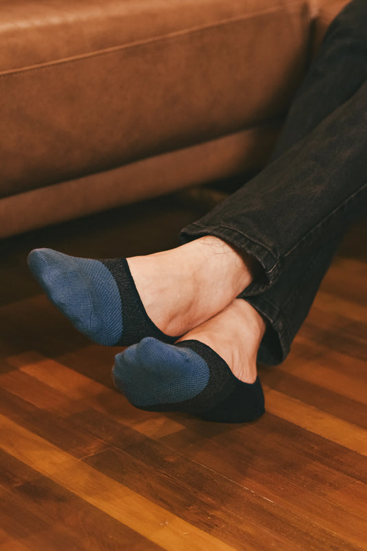 Blue and Black