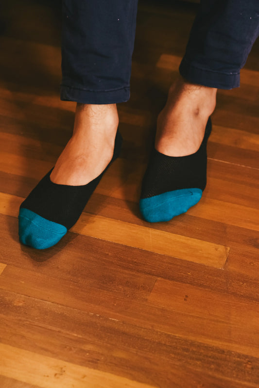 Sea Green and Black