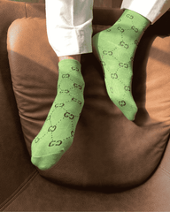 Branded GG socks (Green)