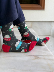 Cups funky socks