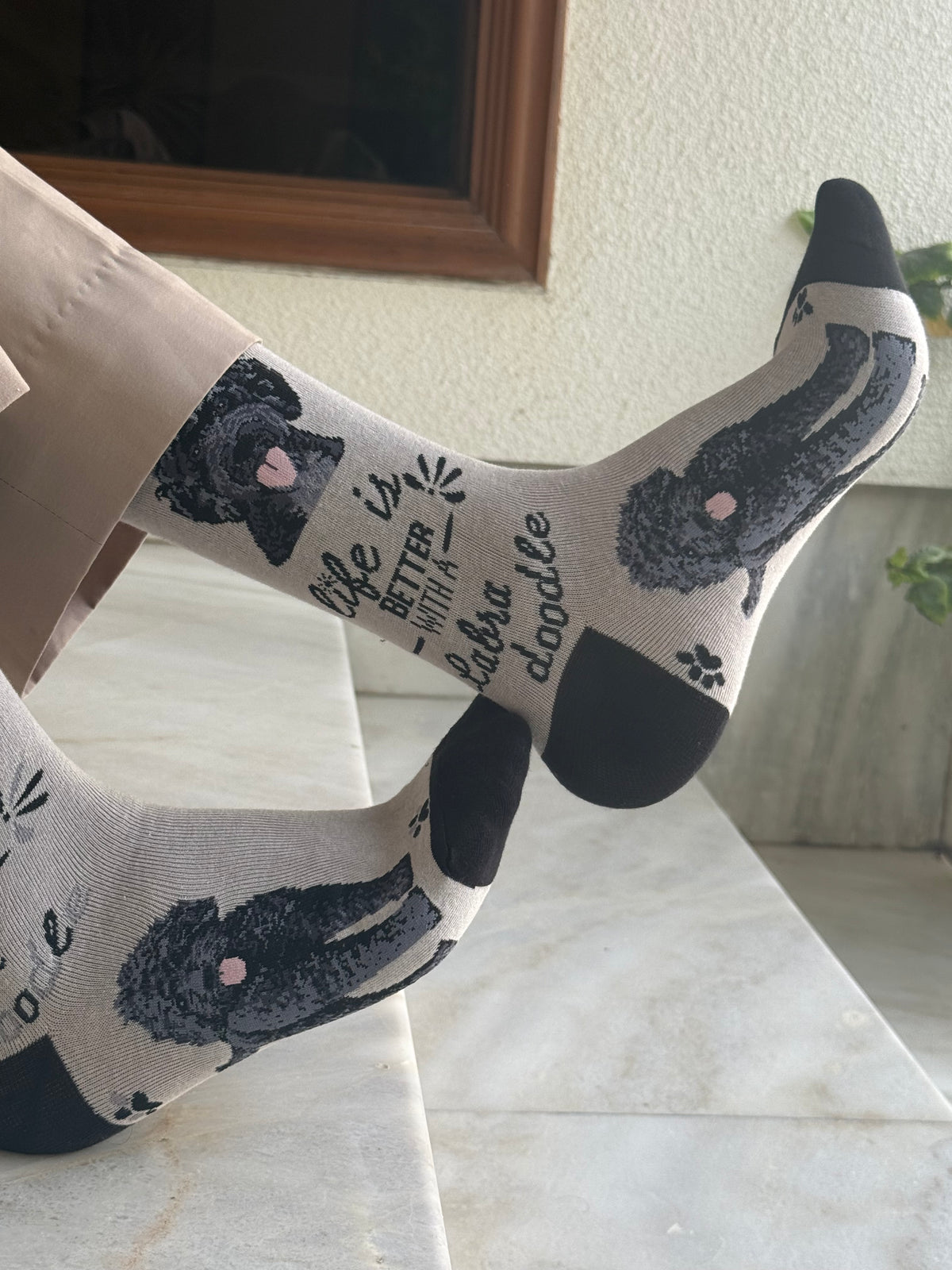 Life is better labra doodle