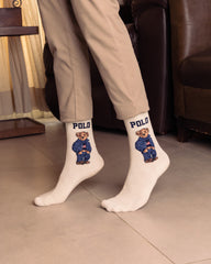 classy bear white