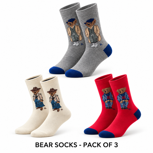 iconic bear collection (Pack of 3)