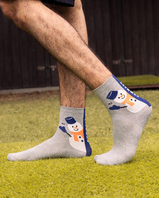 Snowman socks