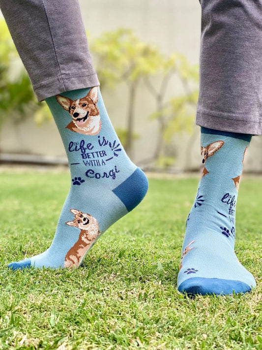 Life is better with a corgi.                  (Lb1005)