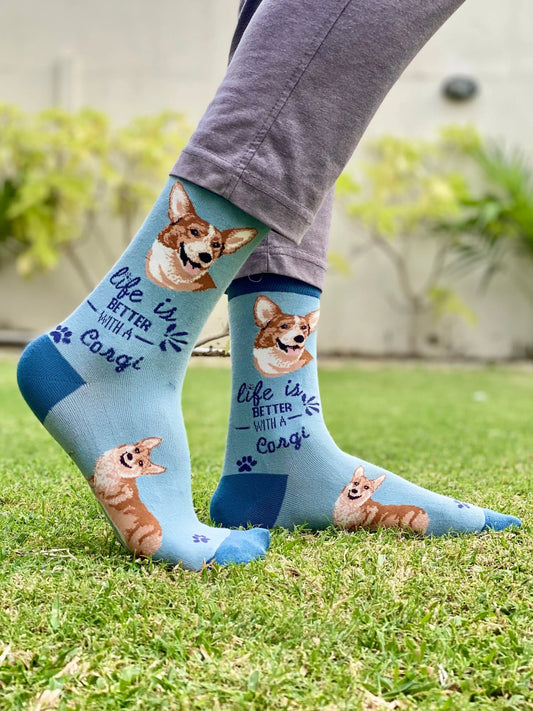 Life is better with a corgi.                  (Lb1005)