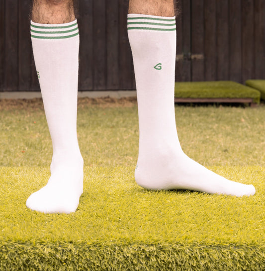 Green sporty sock