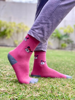 Pink grey