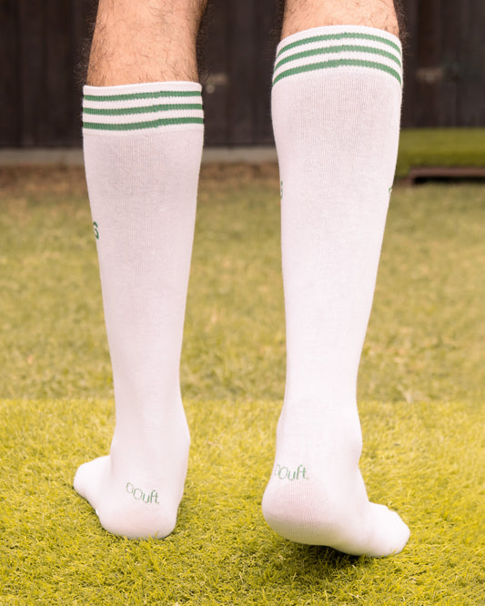 Green sporty sock