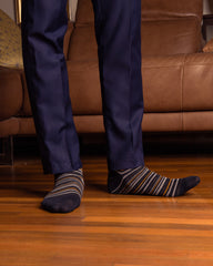 Yellow and Black double lining socks