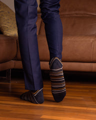 Yellow and Black double lining socks