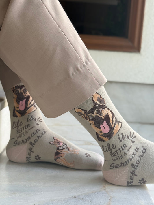 Life is better german shepherd