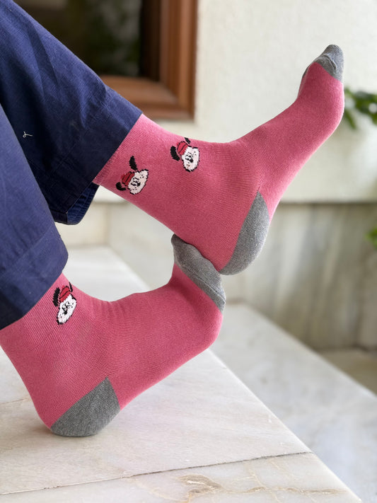 Pink grey