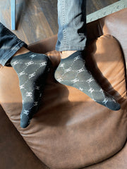 Branded CC socks (Black)