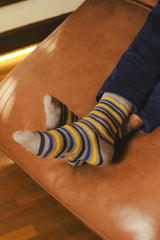 Yellow and Blue double lining