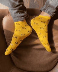 Branded GG socks (yellow)
